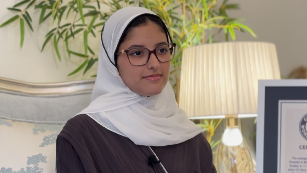 شاهد: شابة سعودية تكشف أسرار رحلتها في تحقيق سلسلة من الأرقام القياسية العالمية